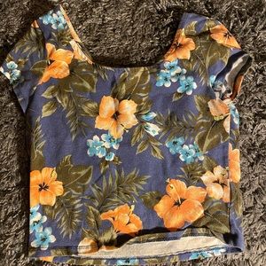 flower crop top
